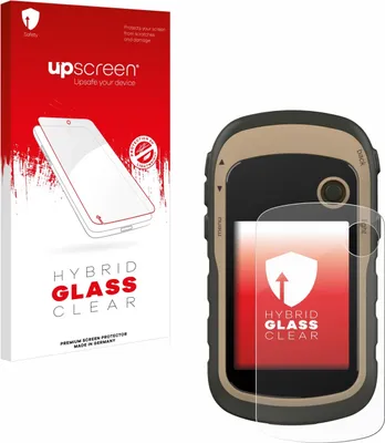 Produktbild von upscreen Schutzglas für Garmin eTrex 32x / 30x / 30 / 20x / 20 / 10 Schutzfolie Panzer Folie Glas Display Schutz klar