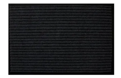 Produktbild von Schmutzfangmatte schwarz 40 x 60 cm Fußabtreter Fußmatte Türmatte