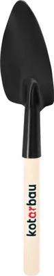 Produktbild von KOTARBAU® Mini Schaufel Stahl Blumenkelle Handschaufel mit Holzgriff 33 cm