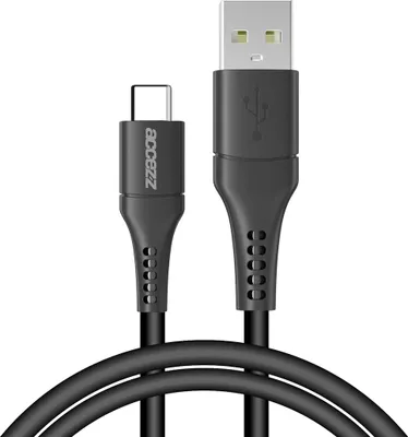 Productafbeelding van Accezz USB-C naar USB kabel - 1 meter - Zwart