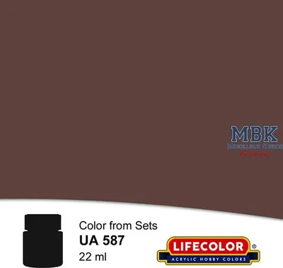 Zdjęcie produktu dla LIFECOLOR LC-UA587 UA587 Ciemny brąz