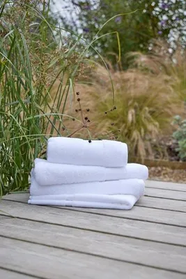 Produktbild von Christy Organic Waschlappen White 30x30 cm