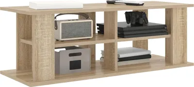 Zdjęcie produktu dla vidaXL Stojak pod telewizor dąb sonoma 96 x 35 x 33,5 cm
