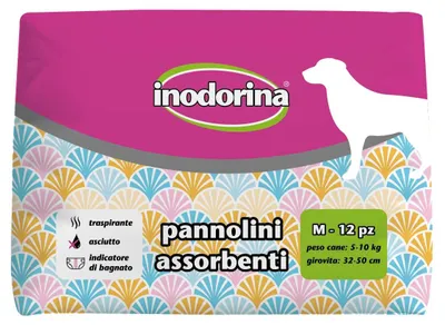 Zdjęcie produktu dla Pieluszki jednorazowe Inodorina 12 sztuk