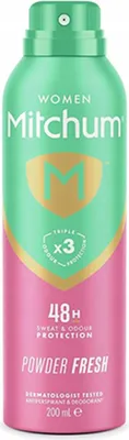 Zdjęcie produktu dla Mitchum Advanced Control Powder Fresh dezodorant dla Kobiet 200ml