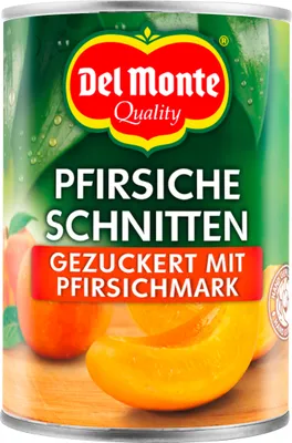 Zdjęcie produktu dla Plasterki brzoskwini Del Monte słodzone przecierem brzoskwiniowym 825g