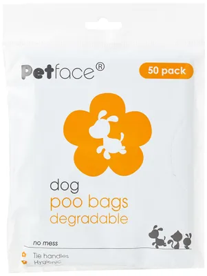 Immagine prodotto di Sacchetti biodegradabili per la raccolta delle feci dei cani, con maniglia di chiusura, colore nero, confezione da 50 pezzi