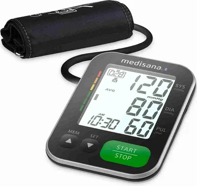 Produktbild von Medisana Monitor krvného tlaku na hornej časti ramena BU 570 Connect Black