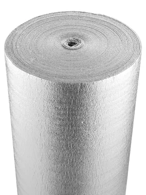Immagine prodotto di VEVOR Rotolo isolante a doppia riflessione, barriera radiante con nucleo in schiuma, 3,2 mm, 48 pollici x 100 piedi, scudo in alluminio termoriflettente su entrambi i lati Rotolo isolante termico