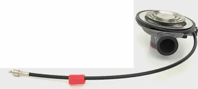 Produktbild von FRANKE Semi-Intergral Stösselventil 3 1/2" mit Überlaufanschluss, Kabelzug 500mm für Keramik Spülen MRK, MTK, KBK