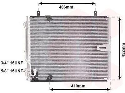 Produktbild von VAN WEZEL 06005183 Kondensator Klimaanlage Klimakondensator für BMW 5 Limousine (E34)