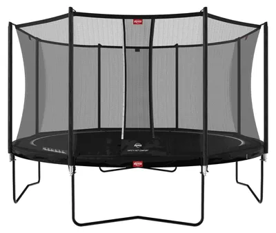 Produktbild von BERG Trampolin Favorit Regular 380 + Sicherheitsnetz Comfort Schwarz