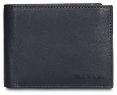 Obrázok produktu pre Peňaženka Renato Balestra, pravá koža, čierna, modrá, tmavohnedá