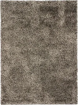 Immagine prodotto di Tappeto shag bicolore marrone e bianco 120x170