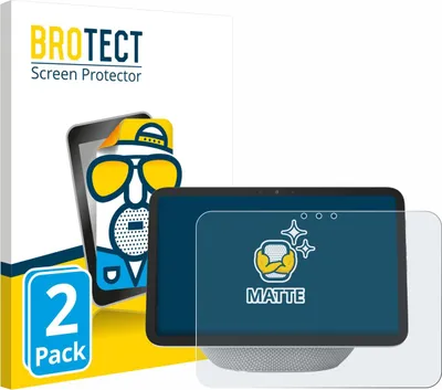Produktbild von 2x BROTECT Schutzfolie für Amazon Echo Show 8 2025 (4. Gen.) Displayschutz Displayschutzfolie Folie Matt Entspiegelungsfolie
