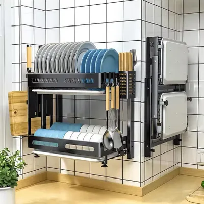 Produktbild von Abtropfgestell für die Küche mit abnehmbaren Ebenen