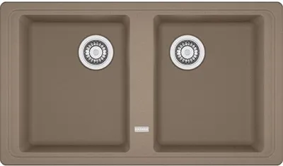 Produktbild von FRANKE Basis, BFG 620-86, Cashmere, Siebkorb-Excenterventil Überlauf
