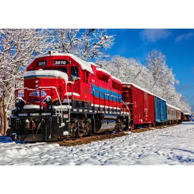 Immagine prodotto di BLUEBIRD Puzzle Treno d'inverno 1500 pezzi
