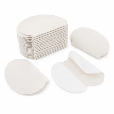 Produktbild von 80 Stück Achselpads aus Vliesstoff,Ultraleicht & Atmungsaktiv,Selbstklebend,Hautfreundlich,Unsichtbar unter Kleidung,Schweißabsorbierend,Geruchslos