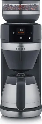 Obrázok produktu pre SEVERIN FILKA: filtračný kávovar 5 v 1 s mlynčekom a LED displejom