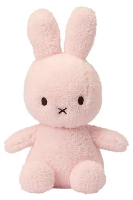 Productafbeelding van Miffy knuffel, terrydoek, 33 cm, lichtroze