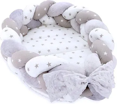 Produktbild von Babykissen Reiswieg 100% Baumwolle Anti-allergisch 75x45 cm