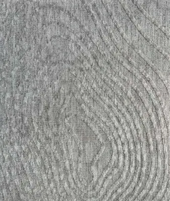 Produktbild von Grau Teppich Abstrakter Muster Kurzflor Grau Wohnzimmer Schlafzimmer