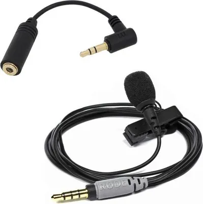 Produktbild von Rode Smartlav+ Lavalier-Mikrofon mit ADP03 Adapter