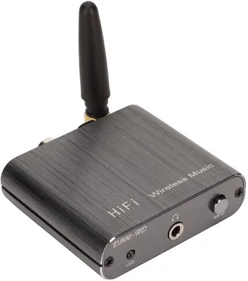Image de OmGoods - Adaptateur audio sans fil Dailygoody - Sortie Hi-Fi et optique - Pour enceintes et téléviseurs - Bluetooth 5.2 - Standard