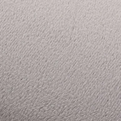 Immagine prodotto di Sgabello Grigio Chiaro e Oro in Velluto 28 x 36 cm