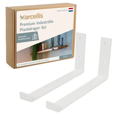 Produktbild von Solidchoice – Industrielle Regalhalterung für Regalböden bis 30 cm