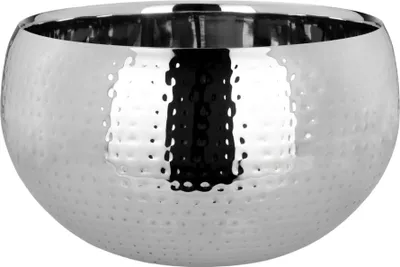 Produktbild von Champagner-/Flaschenkühler Bowl Hammerschlag-Optik (H) 20 x (Ø) 34 cm