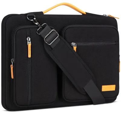 Immagine prodotto di Custodia protettiva per laptop Solidchoice, adatta a laptop da 17-17,3 pollici, realizzata in nylon impermeabile