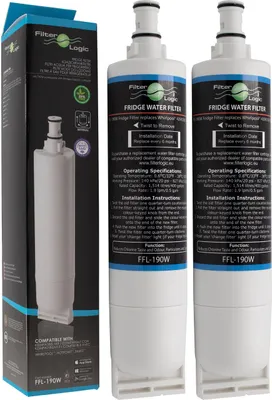 Image de 2 filtres à eau pour réfrigérateurs Bauknecht