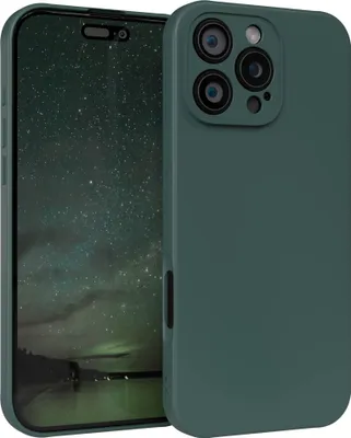 Produktbild von EAZY CASE - TPU Hülle für Apple iPhone 16 Pro Max, TPU Case stoßfeste Handyhülle, weiches Cover mit Kameraschutz, Silikonhülle in Grün