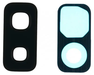 Produktbild von Samsung Galaxy S9+ SM-G965F Kamera Glas Linse + Kleber, Schwarz