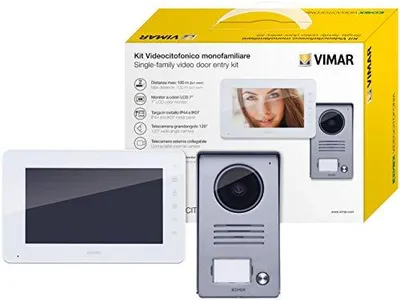 Obrázok produktu pre Vimar K40930, 17,8 cm (7"), Šedá, Biela