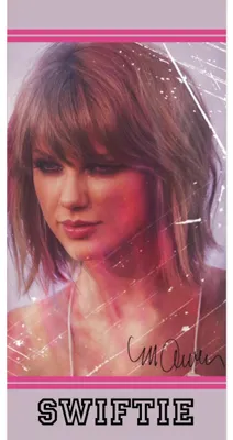 Imagen del producto de Toalla de playa de algodón para fans de Taylor Swift, tipo rizo, con estampado de alta calidad, 70x140 cm