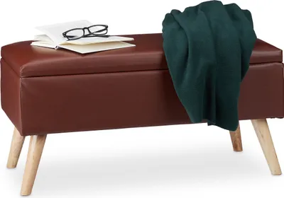 Image de relaxdays 10025734_93 relaxdays Sitzbank braun