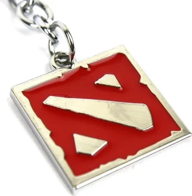 Image de Doat 2 Symbol | Porte-clés - Rouge