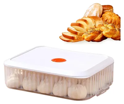 Produktbild von Teiggehbox, Gärbehälter für die Küche, spritzwassergeschützte Gärbox für Camping, Küche, Brot, Pizza, Teig und Backen