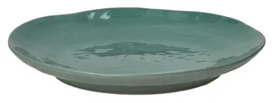 Produktbild von Pomax Marmoris Dessertteller aus Porzellan, Seladongrün, Ø 21,2 x H 2,7 cm