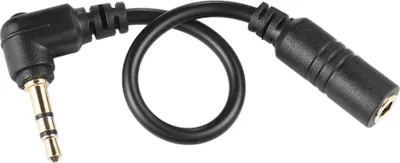 Produktbild von Mikrofon-Adapter-Kabel Smartphone Handy-Mikrofon Mic zu PC Computer DSLR Kamera-Adapter