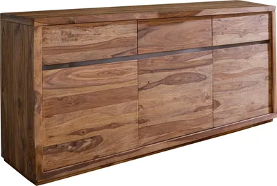 Produktbild von Sideboard - Sheeshamholz gebeizt - B 175 cm - 3 Schubladen