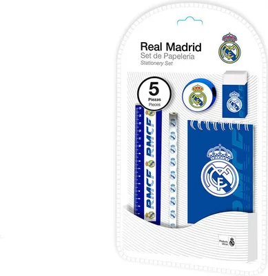 Produktbild von Real Madrid Schreibset, 5-teilig