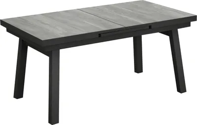 Produktbild von Dining-Tisch bellavista Sydney 90 x 77 cm Aluminium/Keramikfliese grau