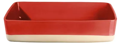 Produktbild von ASA Grande Auflaufform rechteckig rot 36cm