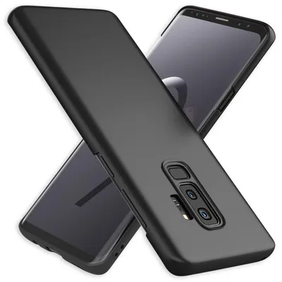 Produktbild von Samsung Galaxy S9 Plus Handy Hülle von NALIA, Dünne Schutzhülle Cover Hard Case Schwarz