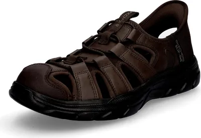 Produktbild von Skechers Herren Sandale Revolted Ss Vartan braun