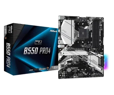 Produktbild von ASRock B550 Pro4 AM4 ATX VGA/HDMI DDR4 retail